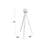 Staley 71'' Mahogany Tripod Floor Lamp