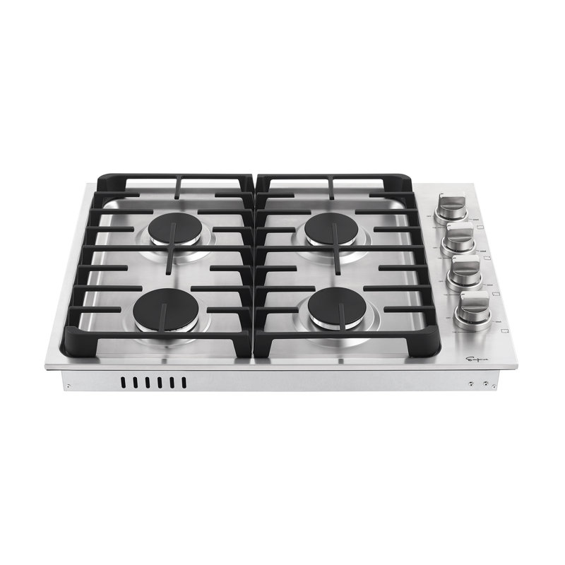 Empava 30" Silver 4 Burner Cooktop