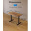 Electric Standing Desk, Height Adjustable Sit Stand Desk-764871141-764871138