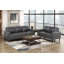 Causeuse rembourrée en similicuir de style moderne avec coussin de siège confortable et dossier en bois massif 1pc-1522919033