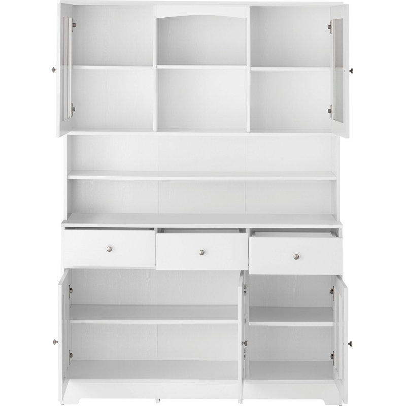 Borgey 128cm Sideboard, White