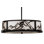 4 - Light Drum Chandelier