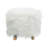 Polyester Stool with Faux Fur-76953311