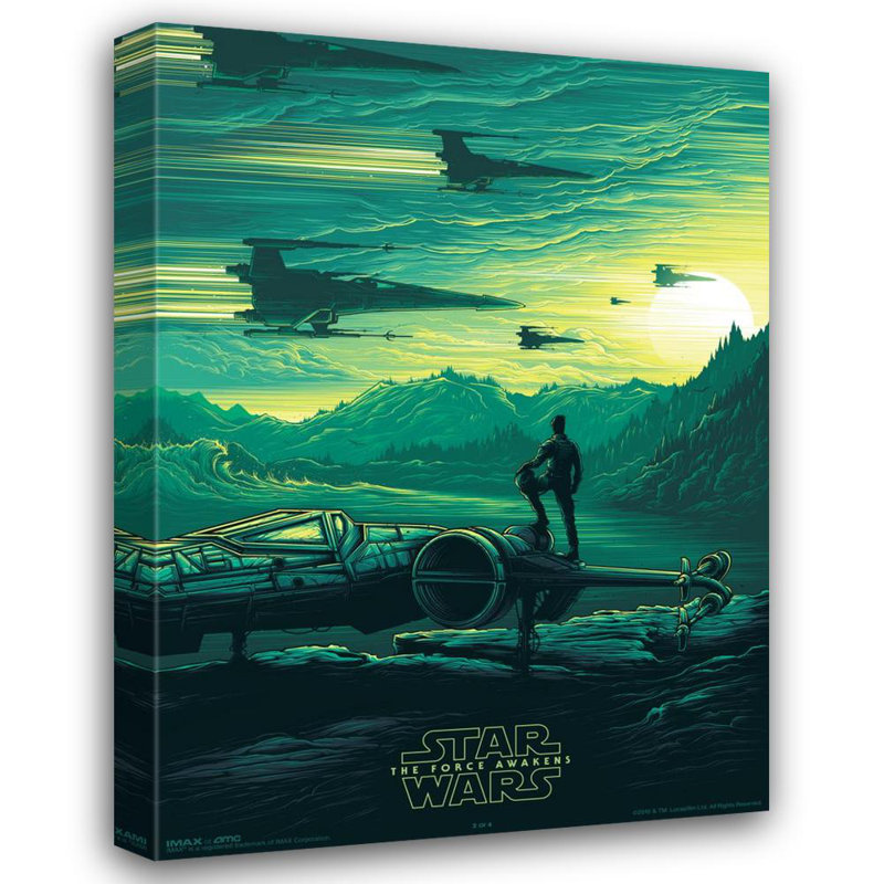 Star Wars The Force Awakens, H 24 po x l 18 po