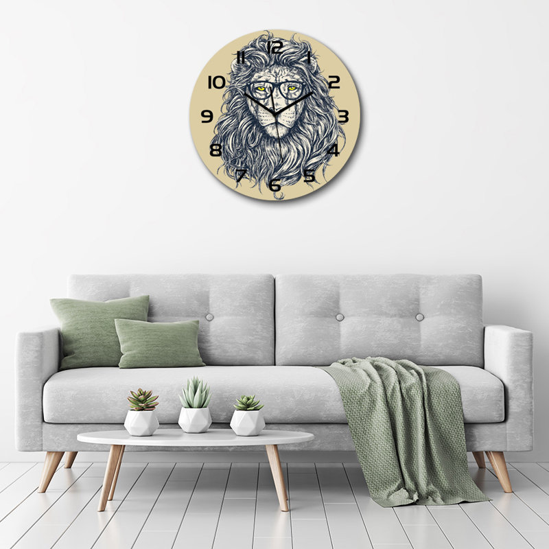 Jerona Glass Wall Clock