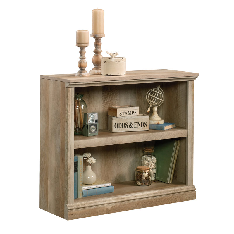 Hartman 29.88" H x 35.25" W Standard Bookcase, Lintel Oak