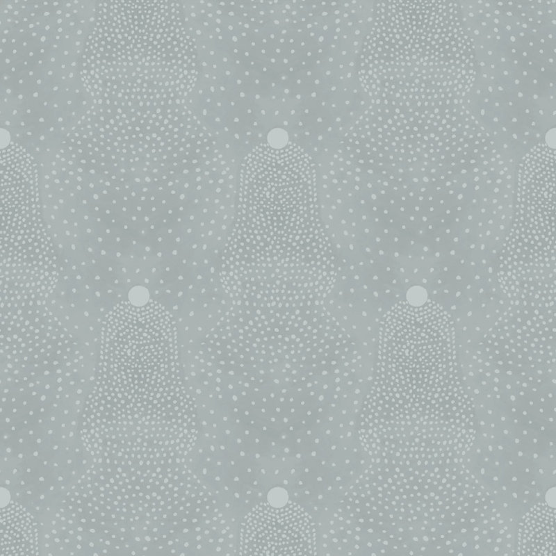 Beaded Current - Wallpaper, Cool Gray, Peel & Stick, Self-Adhesive