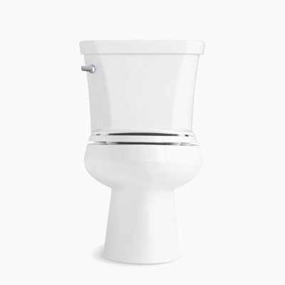 Wellworth 1.28 GPF Water Efficient Elongated Two-Piece Toilet (Seat Not Included)