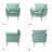 Toulouse Upholstered Armchair-602168929