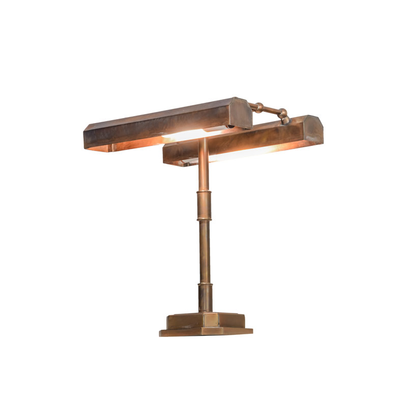 Lampe de banquier de 16 po de hauteur Fargo