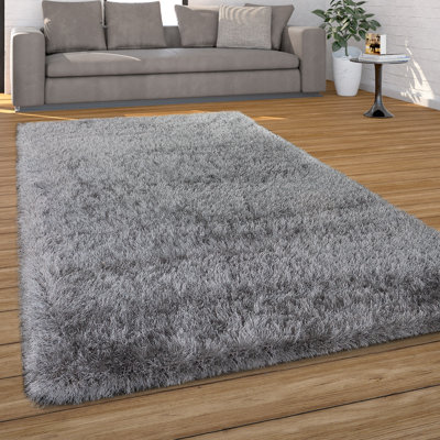 Checketts Machine Woven Grey Indoor Rug