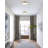 Gold LED Round Flush Mount-1605449792