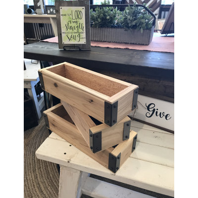 Borland Wood Planter Box