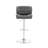Aireen Swivel Upholstered Adjustable Height Counter Stool with Steel Frame-1985415922