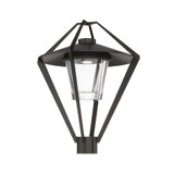 Stellar Post Light - Clear Glass