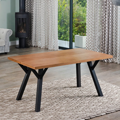 Pivoine Metal Base Dining Table