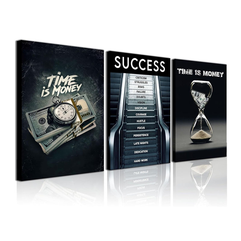 3 Piece Wrapped Canvas Print
