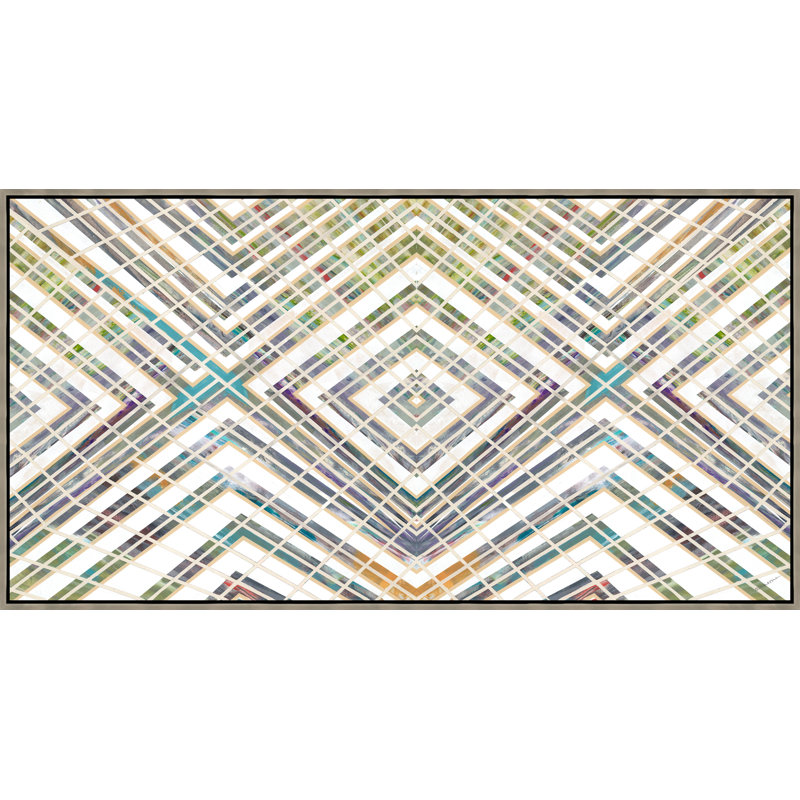 Echo Painting by Sarah Stockstill, 31.75" H x 59.75" W, Image Brush Gel