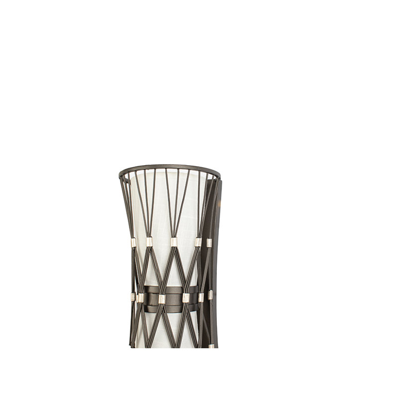 Rumba Bronze Cylinder Dimmable Direct Wired Sconce