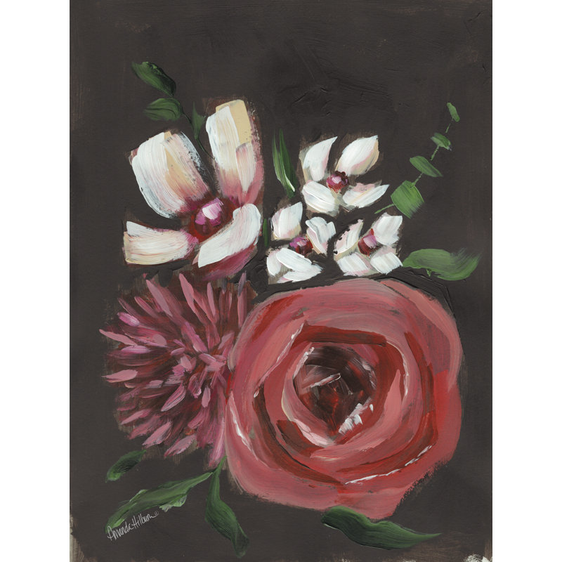 A Pop of Red, 18" H x 12" W