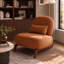Chaise d'appoint moderne sans accoudoirs avec coussin-1454929540