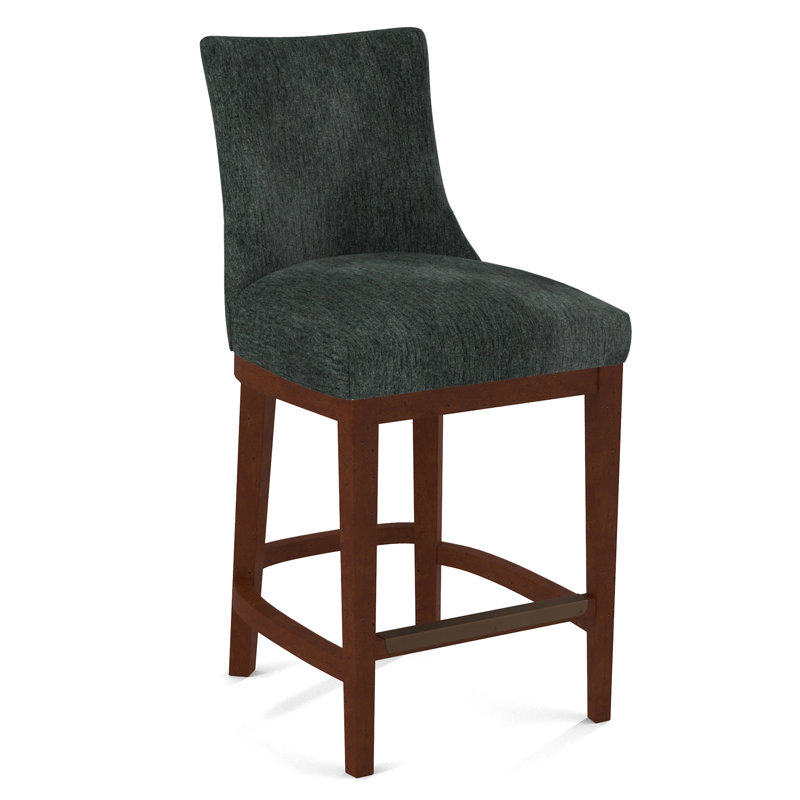 Upholstered Stool, 61597-78, White