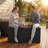 100 Gallon Indoor Outdoor Lockable Storage Box, Large Water Resistant Resin Deck Box-125522460