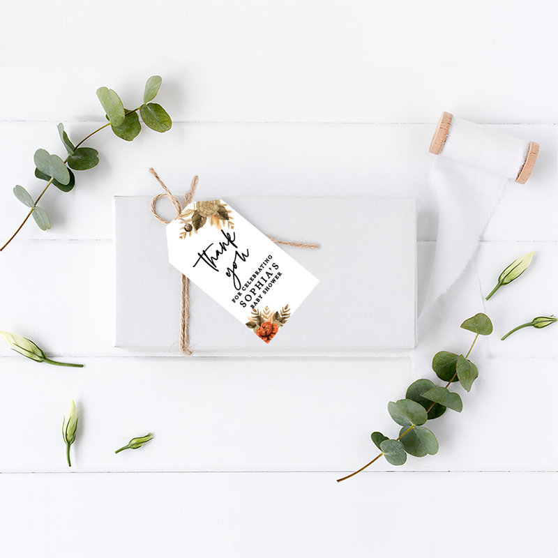 Étiquettes-cadeaux classiques personnalisées, Oui
