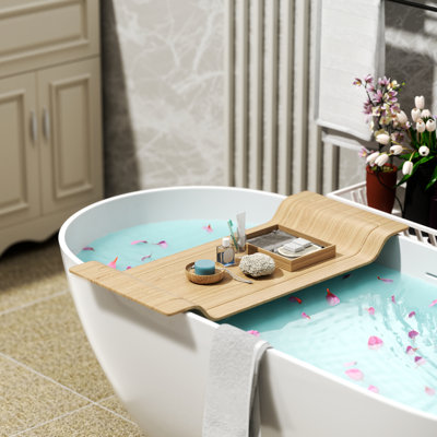 Luxury 63" Freestanding Bathtub, Matte White, Solid Surface Soaking, Engineered Stone Resin, Overflow And Pop-up Drain, - Flake Soaking Style, Warmth Preservation