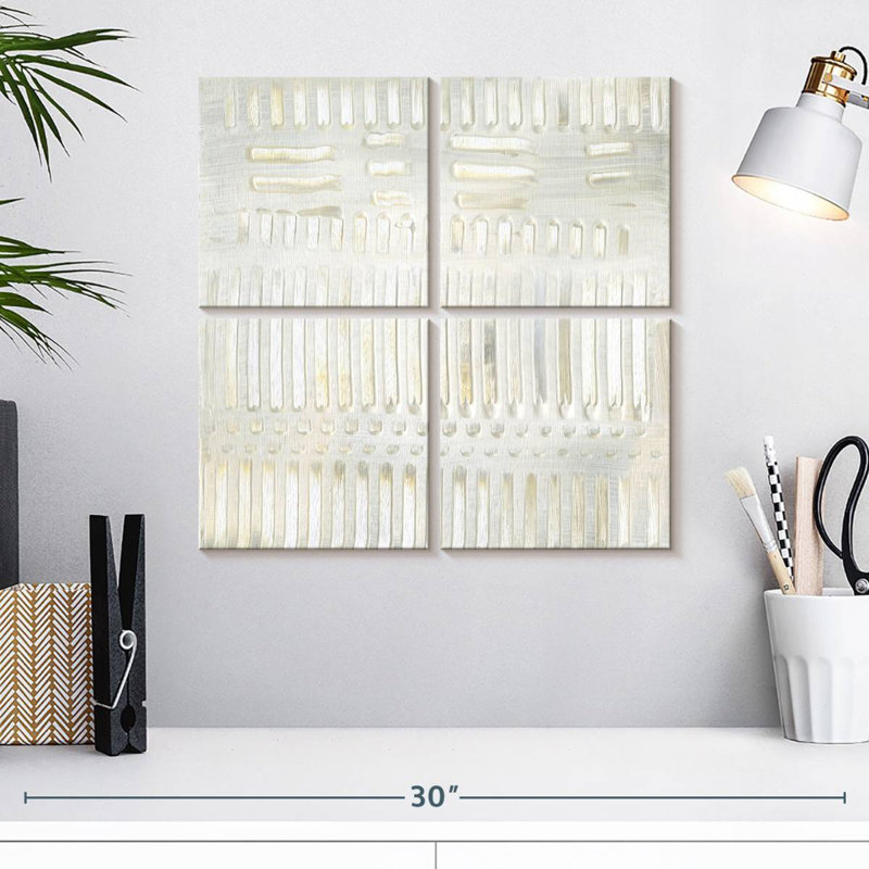 Birch Pattern I, 18" H x 18" W
