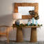 Lampe de table bleue 26 po Kaya