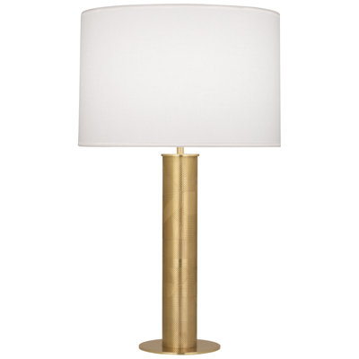 Modern Table Lamp With Ascot White Shade - 28.75 Height, E26 Medium Socket, Full Range Dimmer, UL Listed
