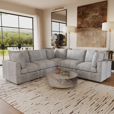 Canapé modulaire 5 pièces Kessi