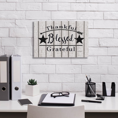 " Blessed Thankful Grateful " by Linda Spivey