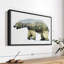 Arctic Polar Bear Wall Art Canvas Print-895712146