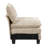5 Modular Sectional Featuring Taupe Chenille Upholstery, Plywood Frame, High Foam Padding Over Pocket Coils, Adjustable Arm Pillows, Reversible Cushions, Removable Zippered Covers, Exposed Black Faux-1225077536