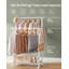 Seith 98.5cm Rolling Clothing Rack