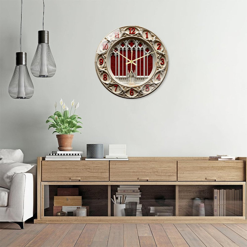 Horloge murale 16 po