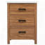 Meuble-lavabo de salle de bain avec lavabo en céramique et armoire de rangement