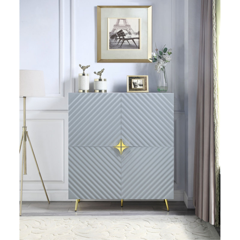 Buffet décoratif gris Gaines