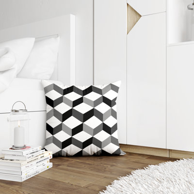 Housse et insert de coussin décoratif en polyester