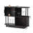 2 Tier 160 vinyl record players  Audio Media Cabinet Storage-1260652542