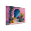 Wrapped Canvas Wall Art - Imagine It Images 'Mexican Doorway 1' Wall Art for Living Room, Bedroom, or Office Décor  - 35x47