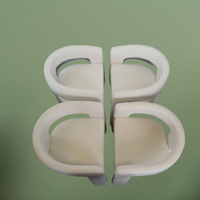 Chaise de salle à manger rembourrée Modern