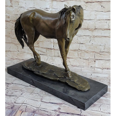 Ottoville Show Horse Fine Bronze Mare Equine Art Sculpture Statue PJ Mene Equestrian Decor