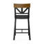 Tabouret de comptoir Mayna avec décor en bois massif-1776766574