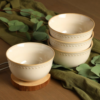 Stone Lain Comet 4-Piece Bowl Set Stoneware
