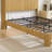 Ashlie Solid Wood Platform Bed With Storage Beadboard-580842992-580842993