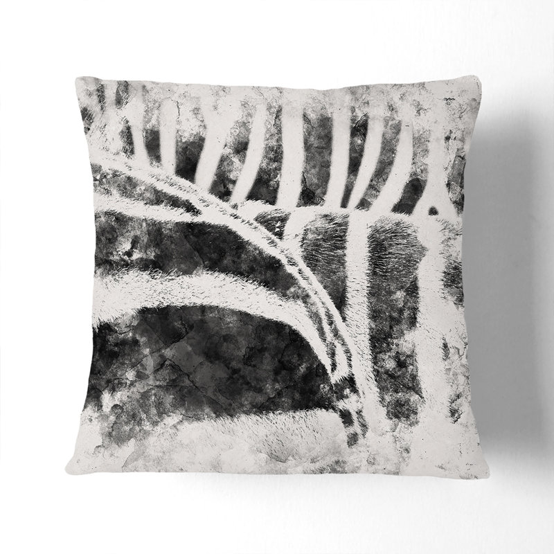 Square Cushion, 55cm H x 55cm W x 20cm D, White