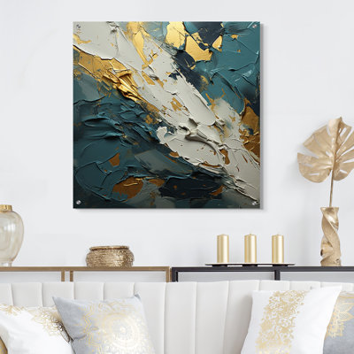 Llanas - formes abstraites, art mural acrylique moderne